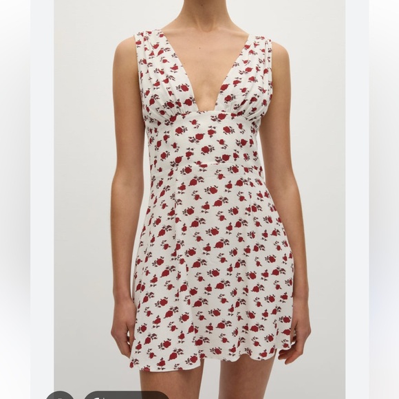 NWT Faithfull the Brand Mela Floral Mini Dress - Picture 2 of 6